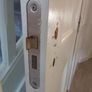 Solid Wood White Internal Panel Doors x 3 - For Sale Image 6