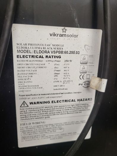 1kw solar panel set up