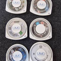 PSP games x6 (all work)