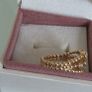Pandora precious memory diamond ring 14ct yellow gold (g585) size (54) weight (4.58g) Image 4