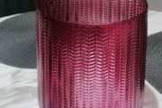 Lovely home decor /vase  in deep burgundy