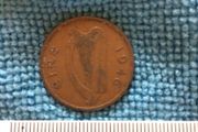 Irish half penny 1946