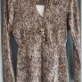 ZARA cream printed dress Sz S (Fit 8UK) - Bnwt Rrp 59.99 Image 3