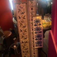 Selection of vintage Danish tapestries