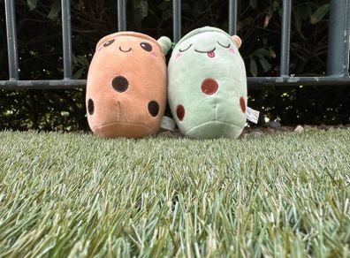 Soft boba plushies