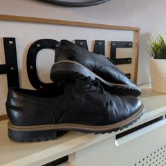 Clarks leather shoes