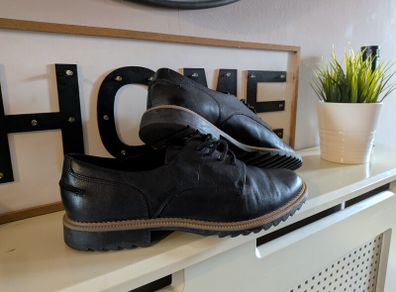 Clarks leather shoes