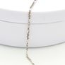 Vintage Sterling Silver Figaro Bracelet Image 4