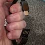 Leather Bracelt USB Lead x 2 Image 2