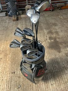 Full golf set and bag