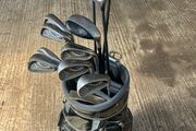 Full golf set and bag