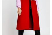 pink and red coat