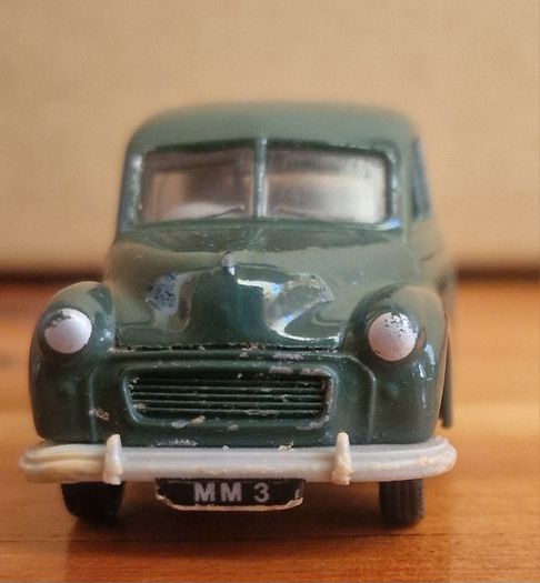 4 vintage toy cars -