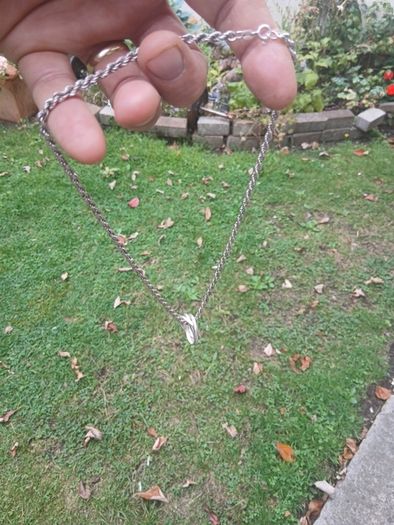 sterling silver rope necklace