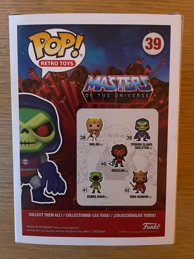 Masters Of The Universe Funko Pop! Terror Claws Skeletor #39