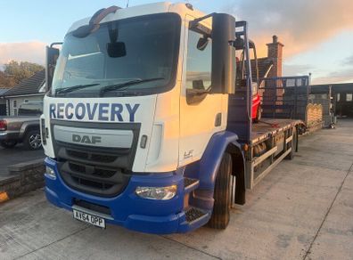 Daf beavertail truck