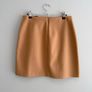 New Dunnes Stores Camel A-Line Mini Skirt Image 4