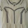 H&M Cream and Black Design blouse Image 4