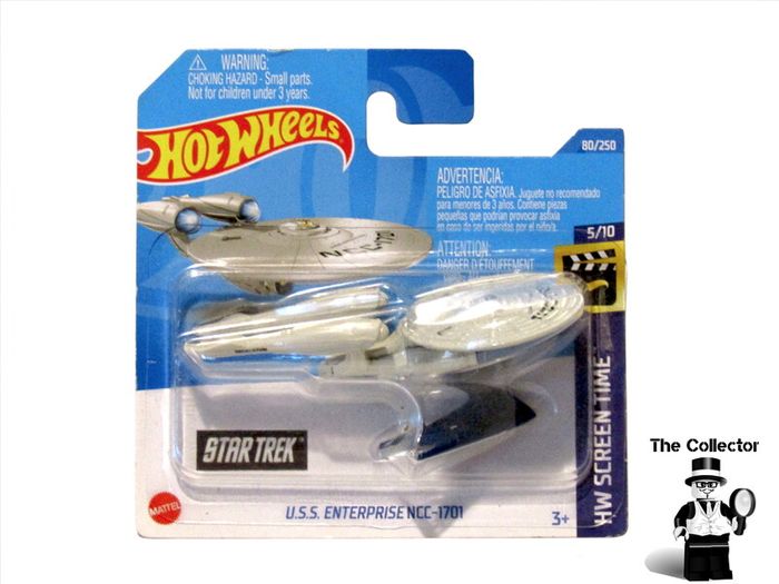Hot Wheels Star Trek USS Enterprise NCC-1701 Diecast Car Type 1 Brand New Sealed