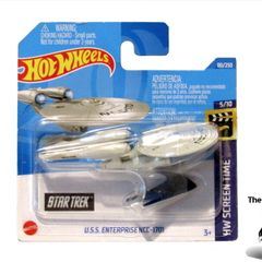 Hot Wheels Star Trek USS Enterprise NCC-1701 Diecast Car Type 1 Brand New Sealed