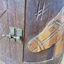 Vintage Wine Barrel Mini Bar Image 8