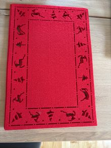 Placemats (4) - Christmas - Felt