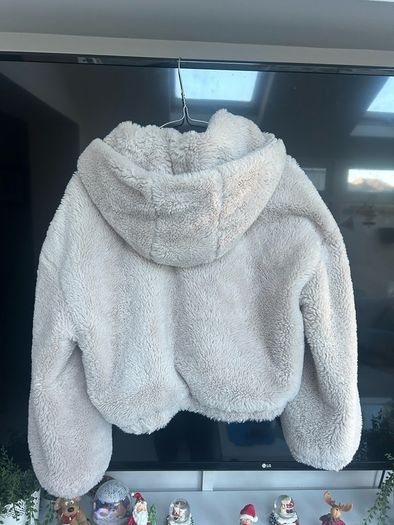 faux fur jacket from Bershka