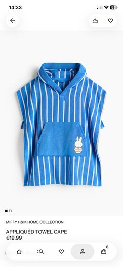 Miffy towel cape
