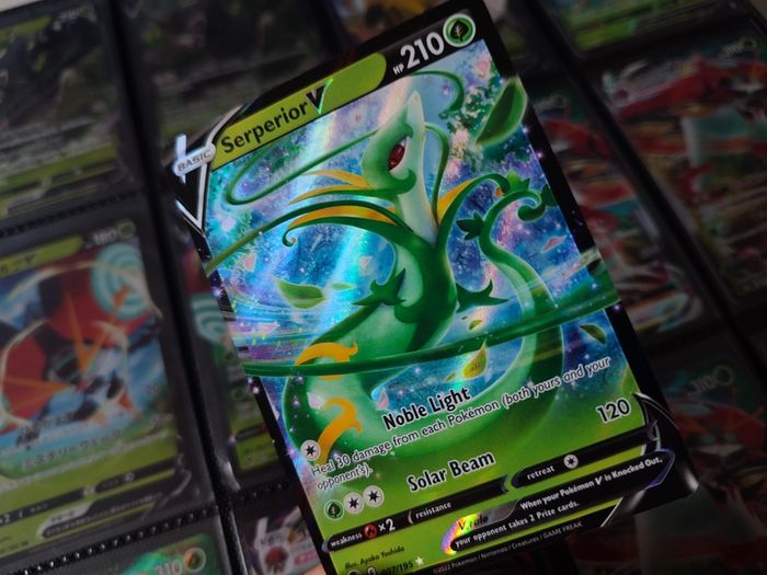 Serperior V ! Ultra Rare ! from Silver Tempest Set ! 2022 ! Pokemon Card !