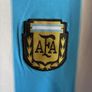 Argentina AFA Retro Football Shirt Blue White Image 4