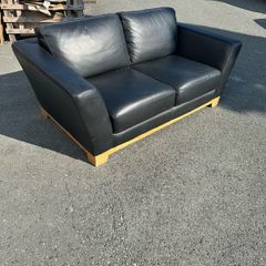 Leather 2 Seater Couch Sofa