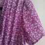 Floral Lilac and White Summer Dress Image 2