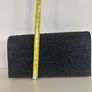 Brand-new Black Sequins Envelope Clutch Bag with Detachable Chain Strap Image 9
