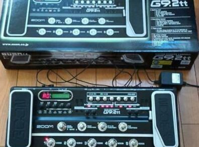 Zoom G9.2tt Multi Effects Console Guitar Effect Pedal Tube Preamp