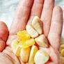 CLEARANCE Orange Calcite tumbled stone natural gemstone life force energy 250g Image 3