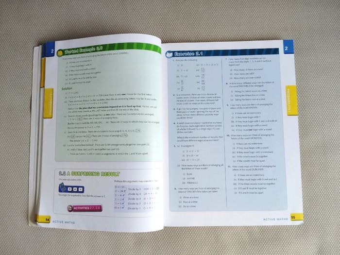Active Maths 4,  Leaving Certificate Higher Level
