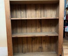Solid wood shelf