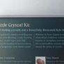 The Little Book of Crystals Kit, Judy Hall, New, Crystal healing, Gift Image 3