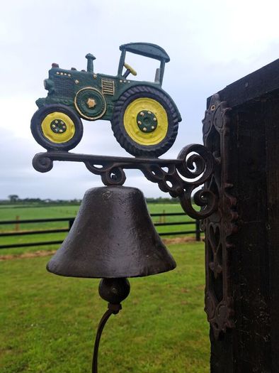 tractor cast iron bell