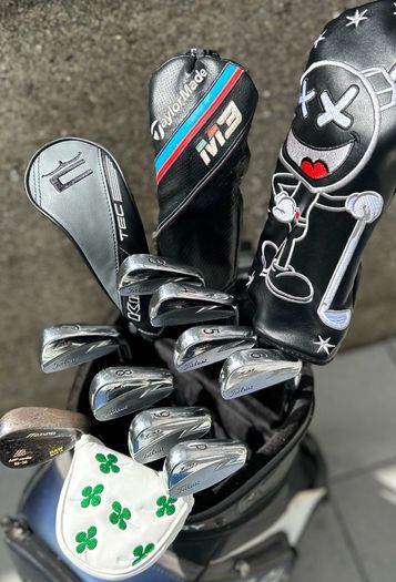 Full set of golf clubs