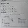 Knitting Pattern -  Cropped Top Image 3