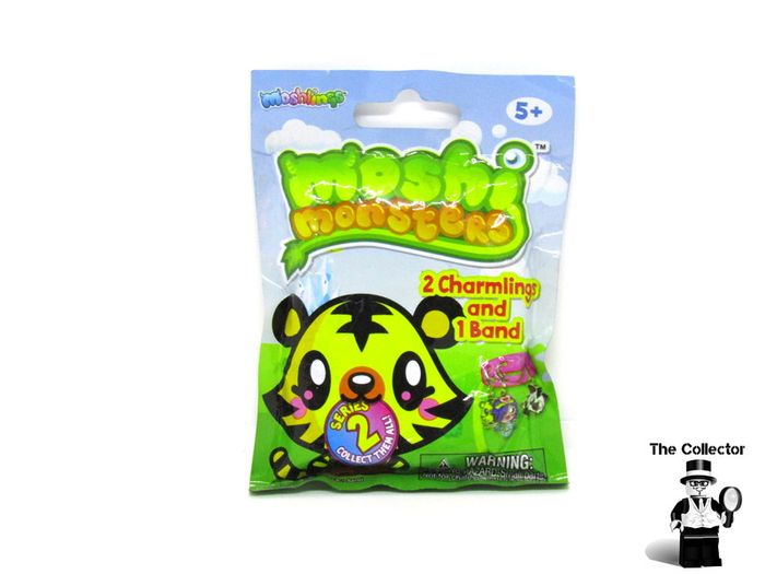 Moshi Monsters Series 2 Charm Bracelet Charmling Random Foil Pack incl 1 bracelt And 2 charmlings Brand New And Sealed Lots in Stock