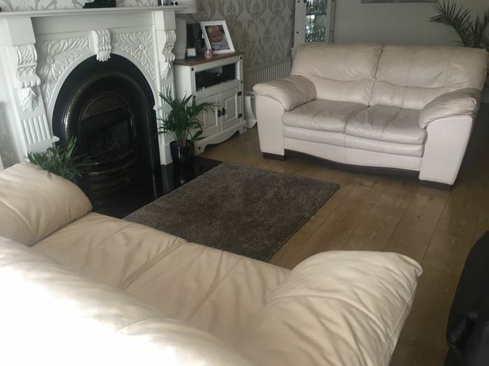 Italian leather sofa