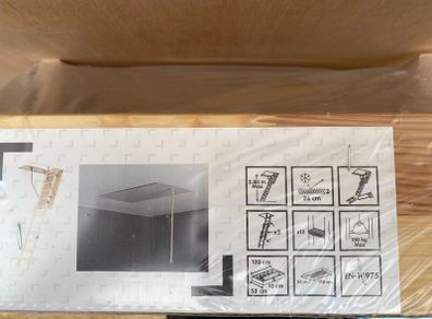 Timber Folding Loft Attic Ladder Kit