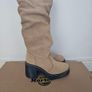 Dr.Martens Kasey Suede High Knee Heeled Boots Image 5