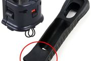 Motion Plus Adapter Sensor with Silicone case for Nintendo Wii Remote - Black