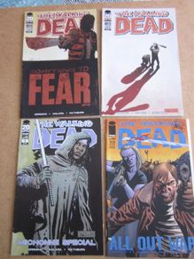 The Walking Dead Image Comics X4