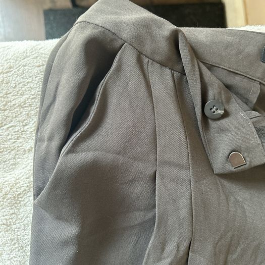 Allsaints Roos Trousers Charcoal Grey UK 10