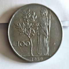 Italian 100 Lire 1959 Beautiful VF coin
