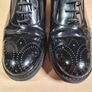 Womens MARCO MOREO shoes black brogues platform heel Size UK 5 EU 38 Image 5